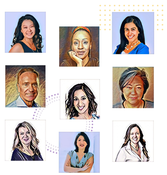 The team of workshop facilitators, DEI consultants and keynote speaker for International Women's Day